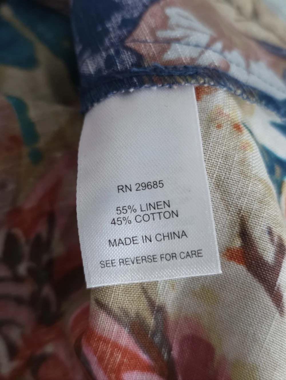 Pendleton Floral Wrap Midi Dress with Multi-Color Blooms Size 18 - Picture 7 of 7